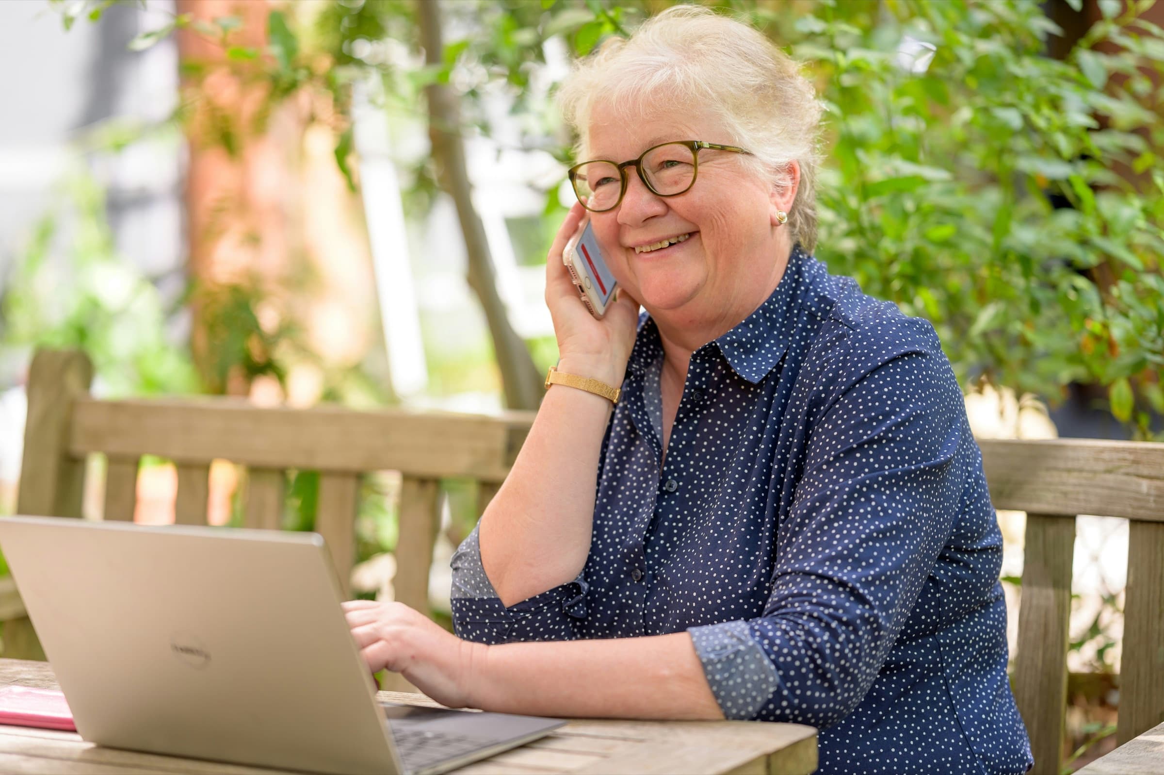 Patient tech support for seniors